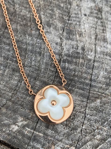 replica louis vuitton necklace|louis vuitton clover necklace.